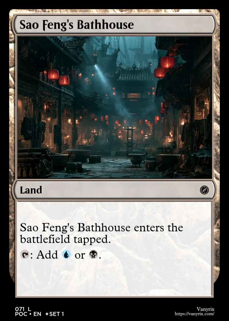 Sao Feng's Bathhouse