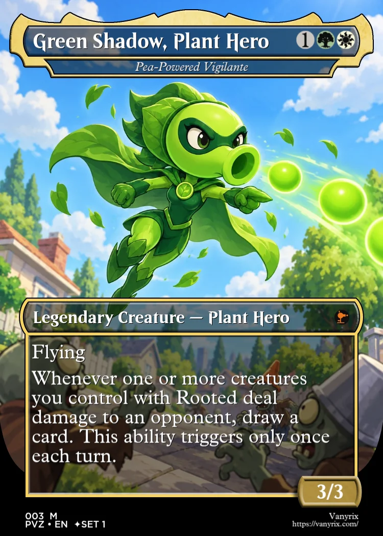 Green Shadow, Plant Hero
