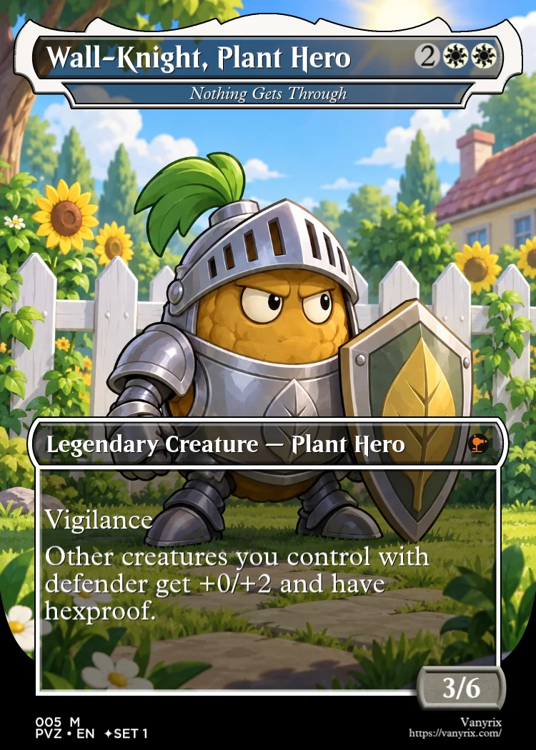 Wall-Knight, Plant Hero