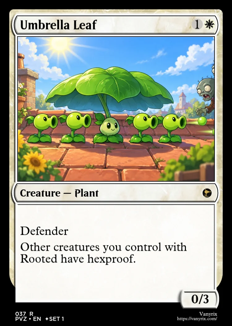 Umbrella Leaf