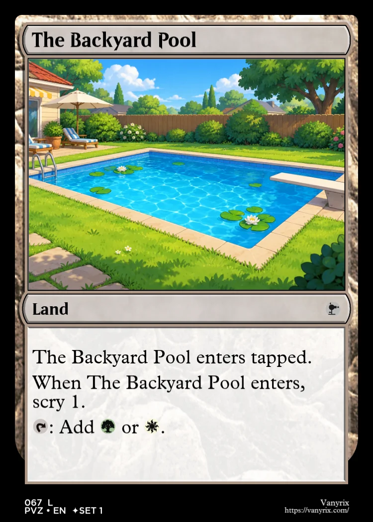 The Backyard Pool