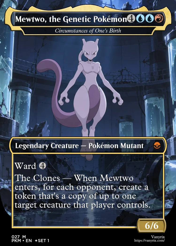 Mewtwo, the Genetic Pokémon