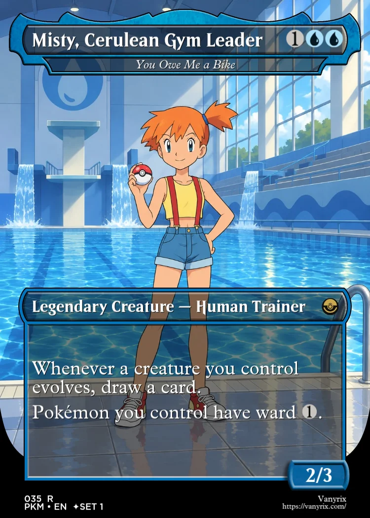 Misty, Cerulean Gym Leader
