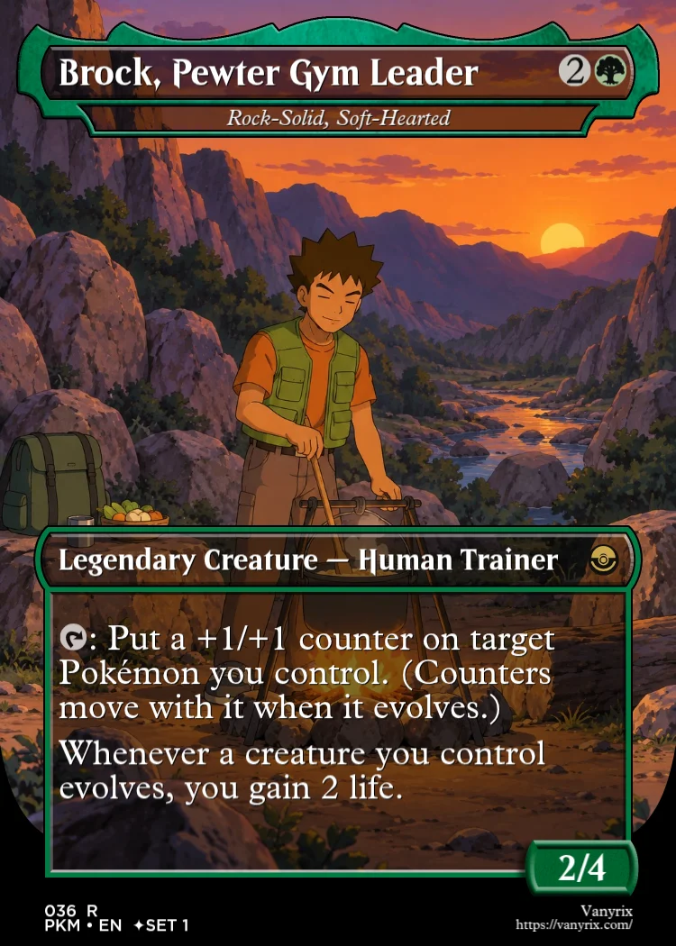 Brock, Pewter Gym Leader