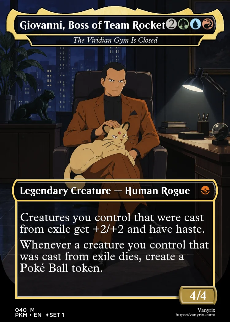 Giovanni, Boss of Team Rocket