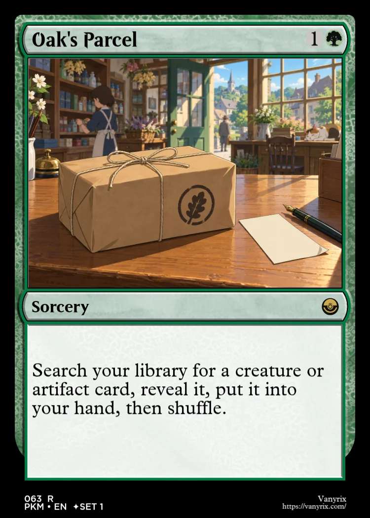Oak's Parcel