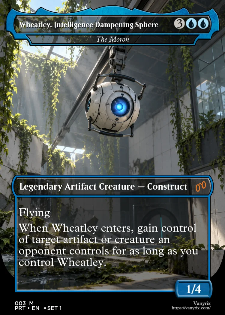 Wheatley, Intelligence Dampening Sphere