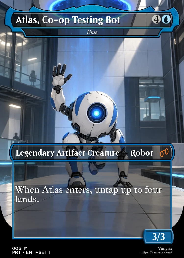 Atlas, Co-op Testing Bot