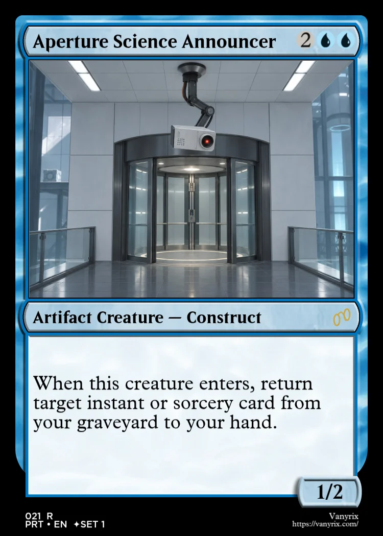 Aperture Science Announcer