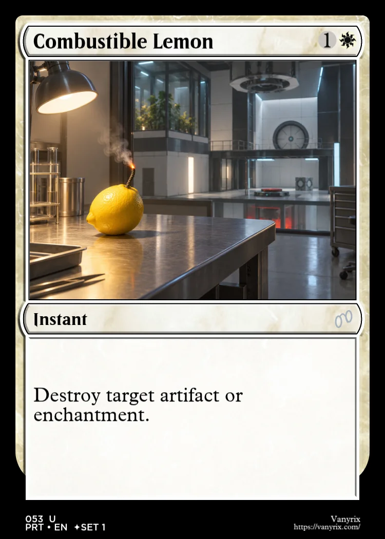 Combustible Lemon