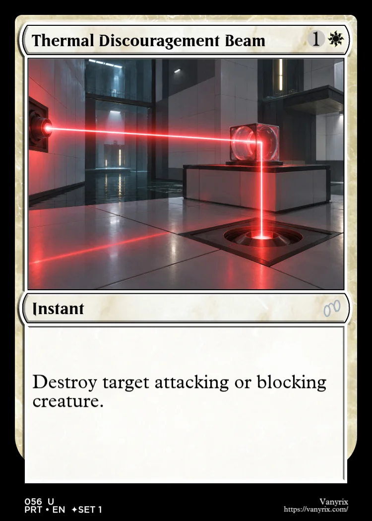 Thermal Discouragement Beam
