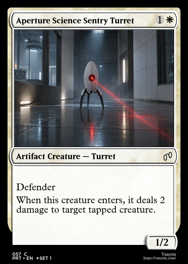 Aperture Science Sentry Turret