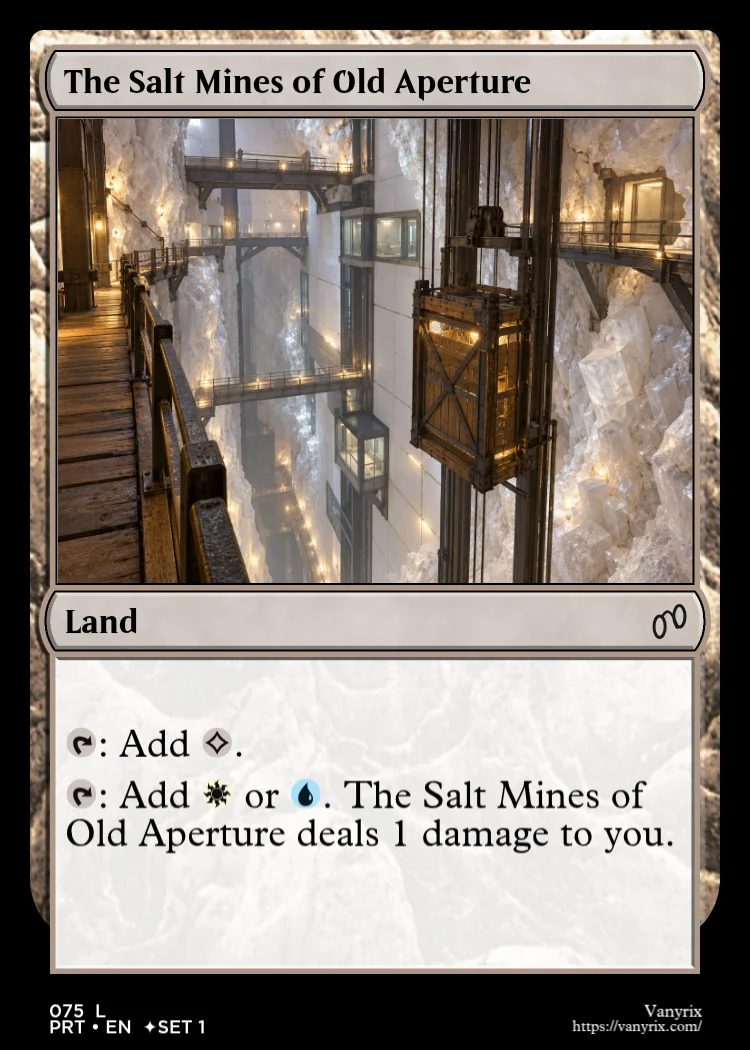 The Salt Mines of Old Aperture