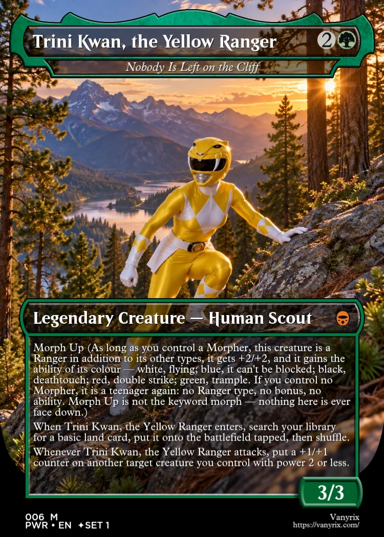 Trini Kwan, the Yellow Ranger