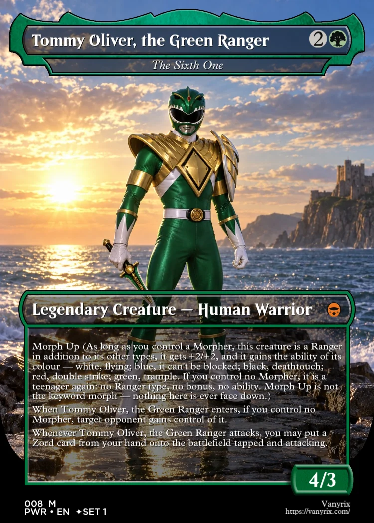 Tommy Oliver, the Green Ranger