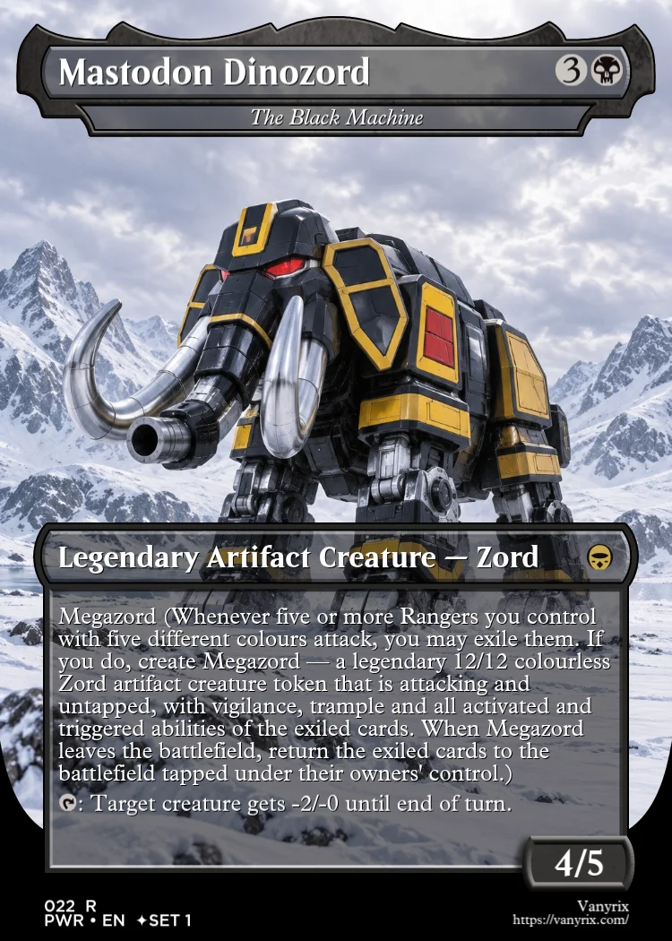 Mastodon Dinozord
