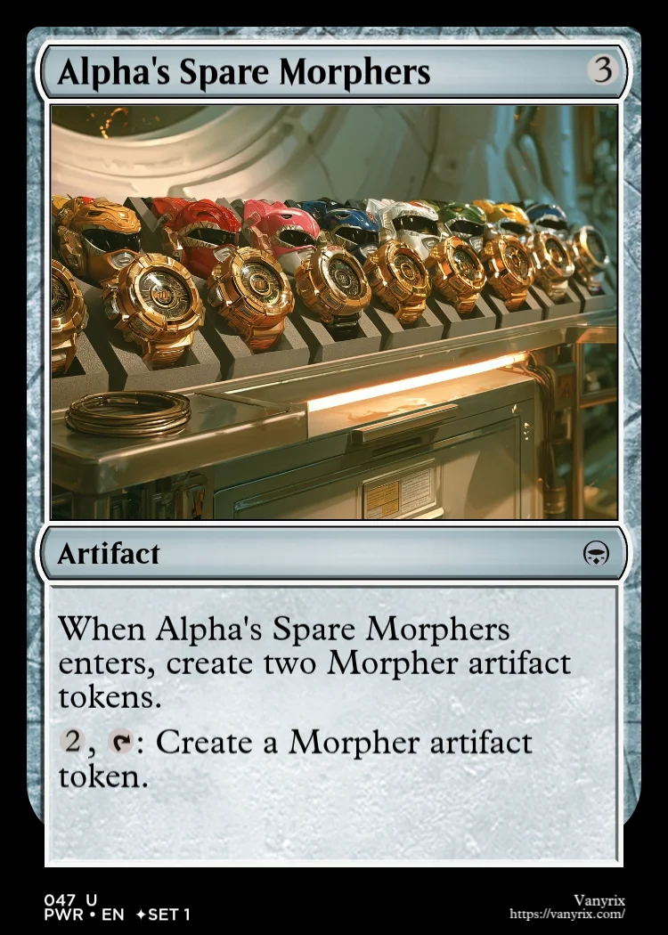 Alpha's Spare Morphers