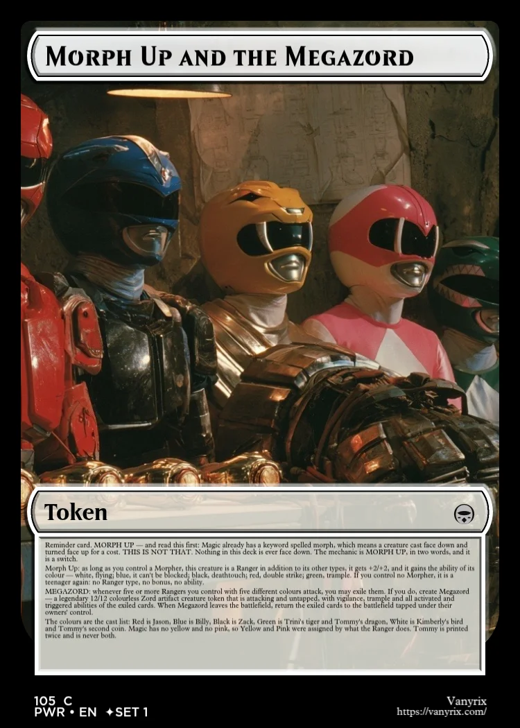 Morph Up and the Megazord