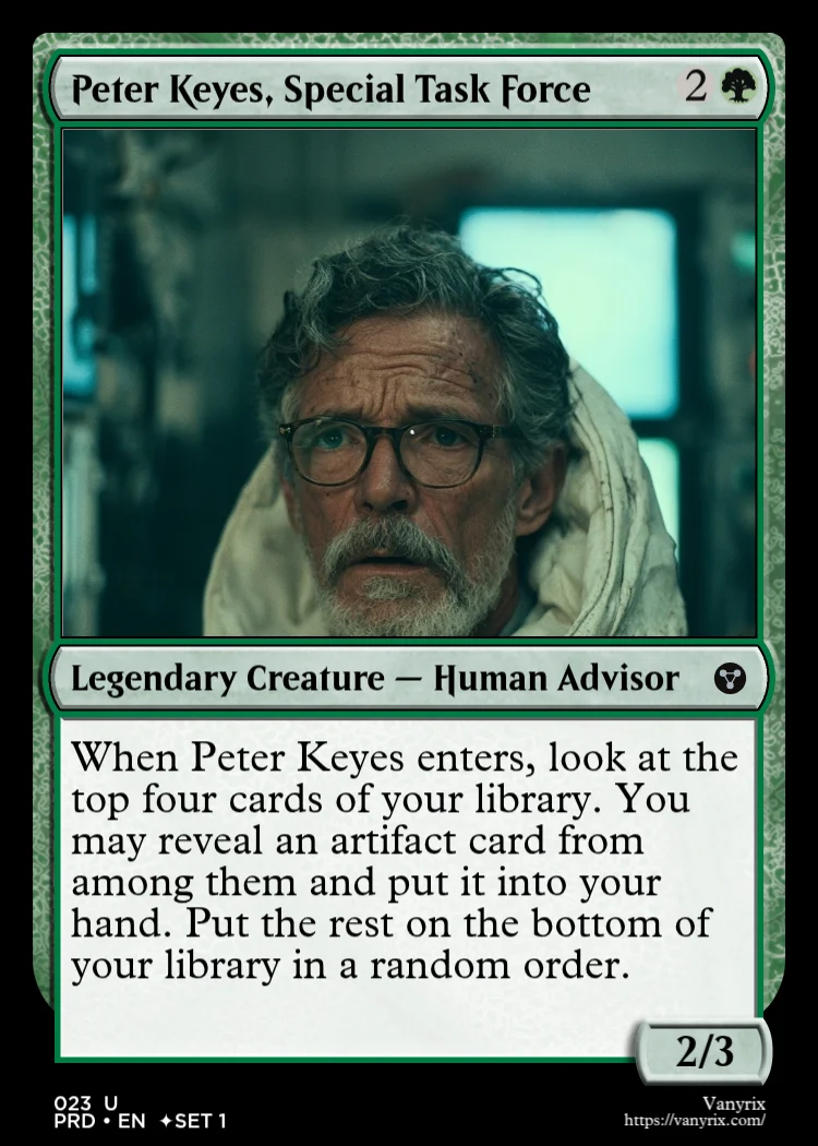 Peter Keyes, Special Task Force