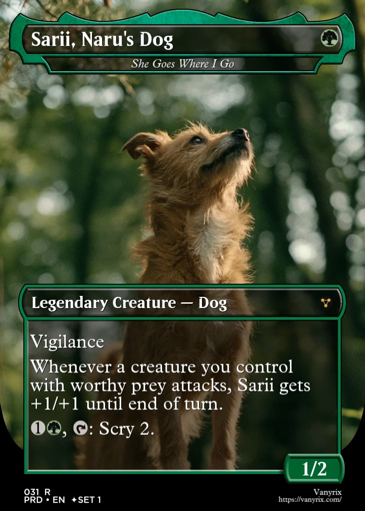 Sarii, Naru's Dog