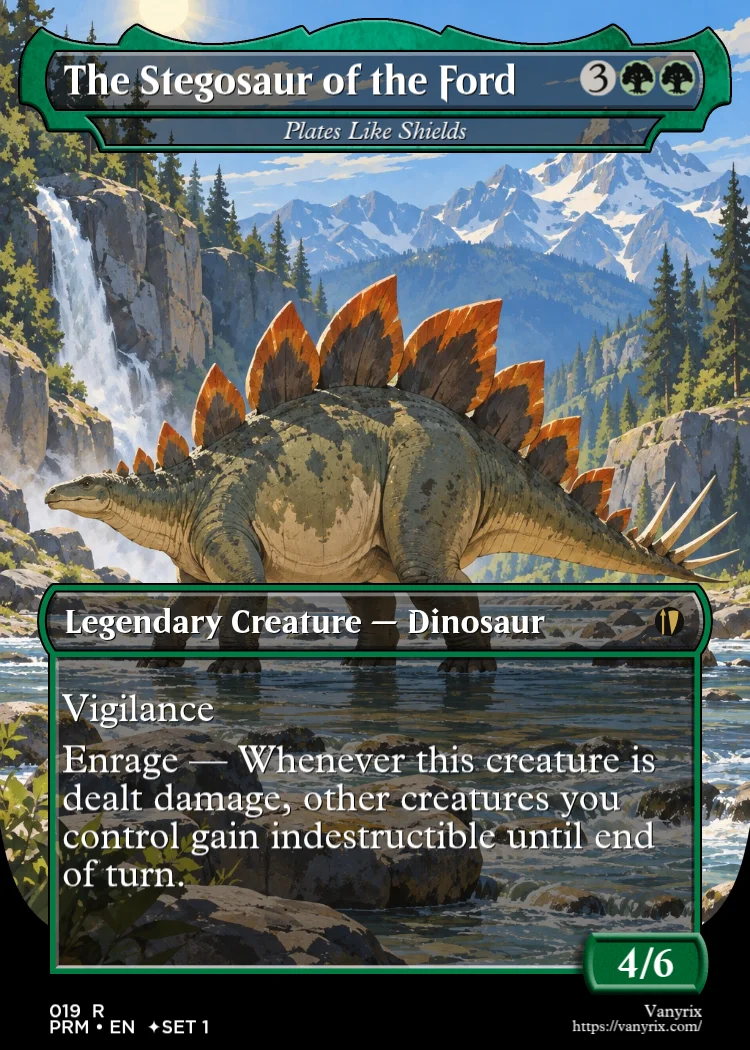 The Stegosaur of the Ford