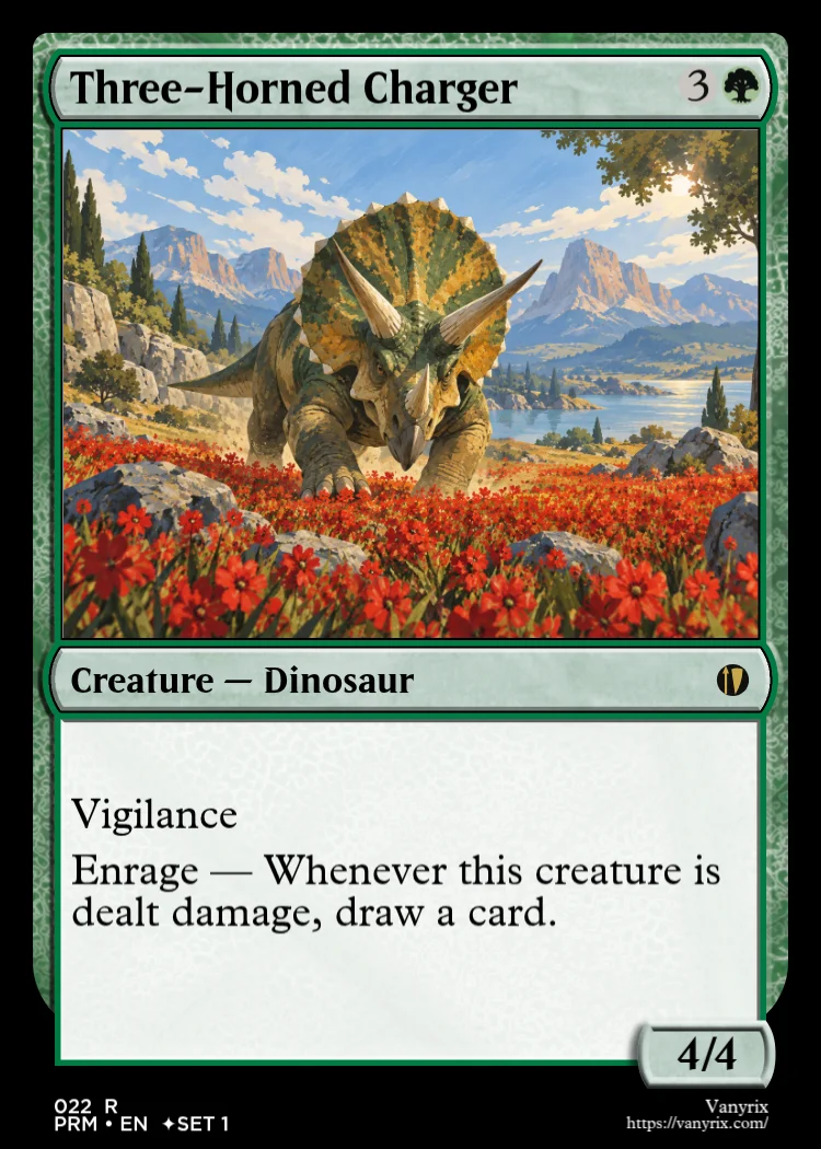 Three-Horned Charger