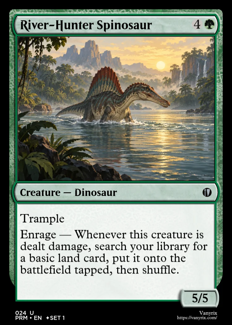 River-Hunter Spinosaur