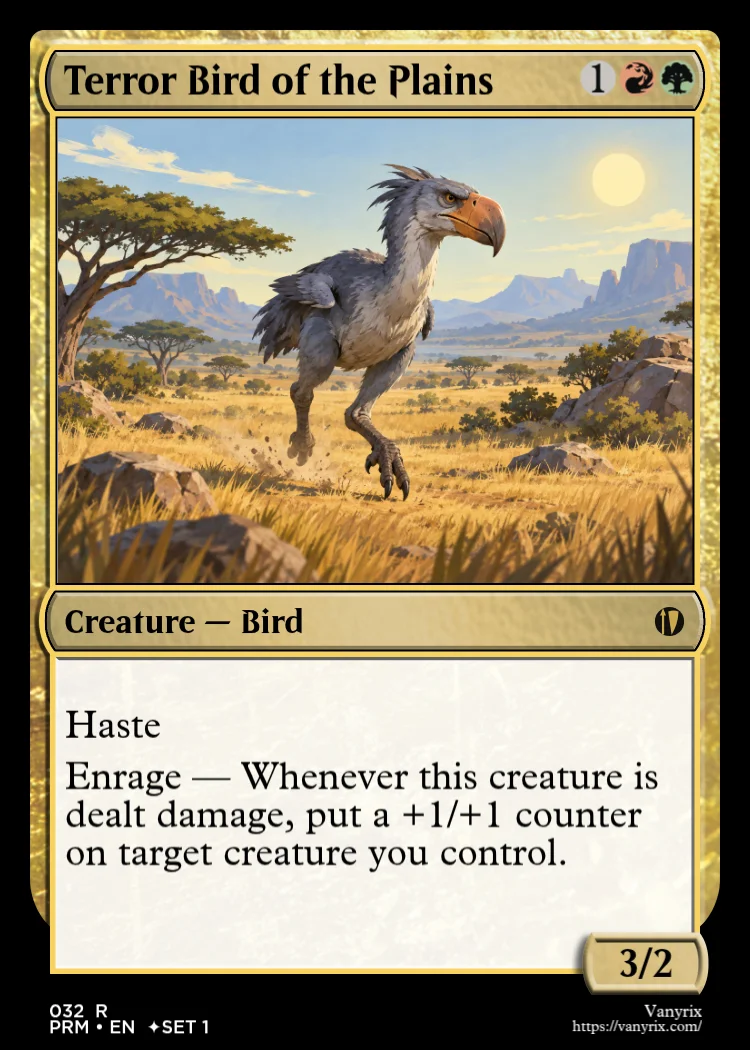 Terror Bird of the Plains