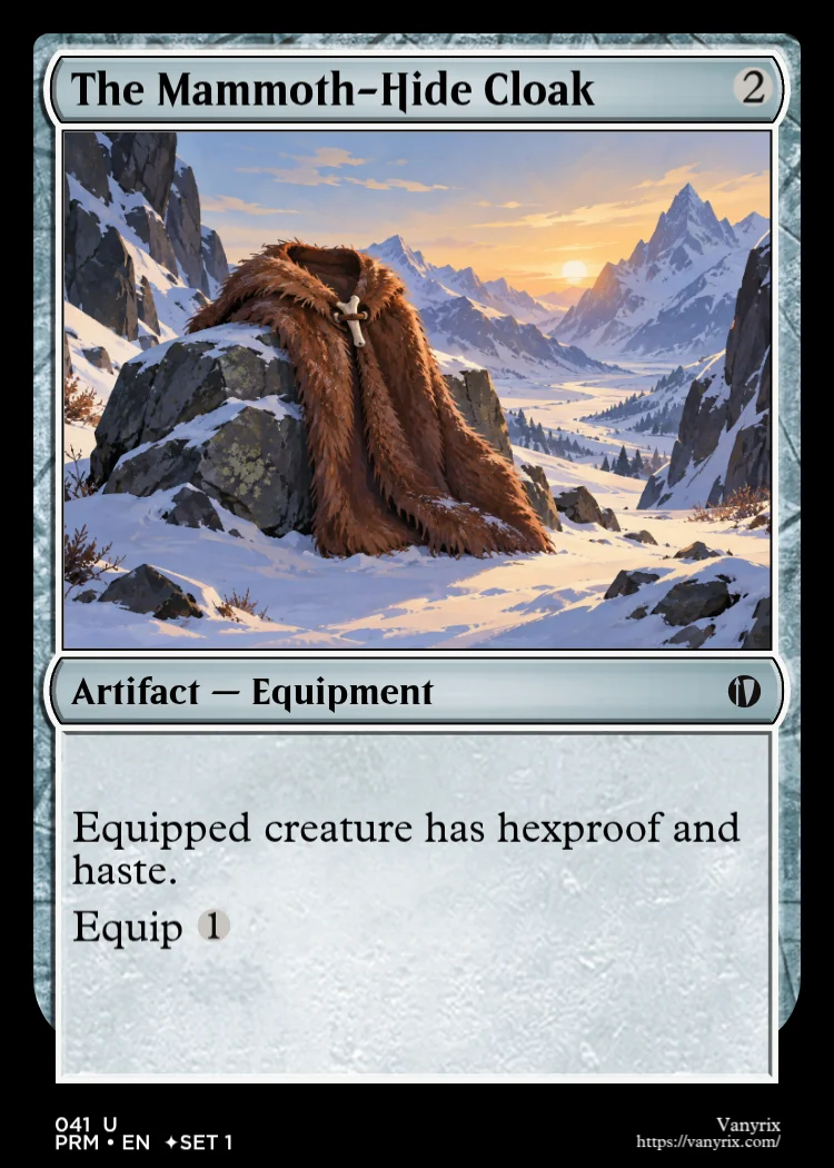 The Mammoth-Hide Cloak