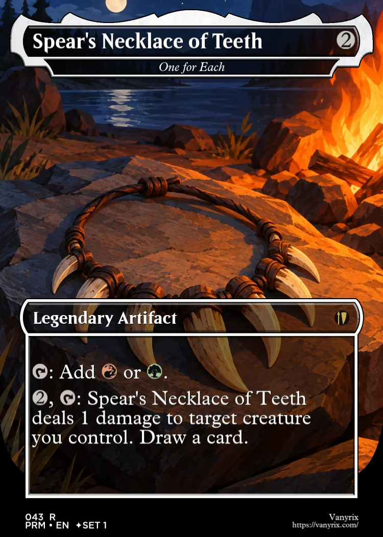 Spear's Necklace of Teeth