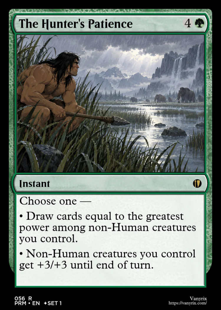 The Hunter's Patience