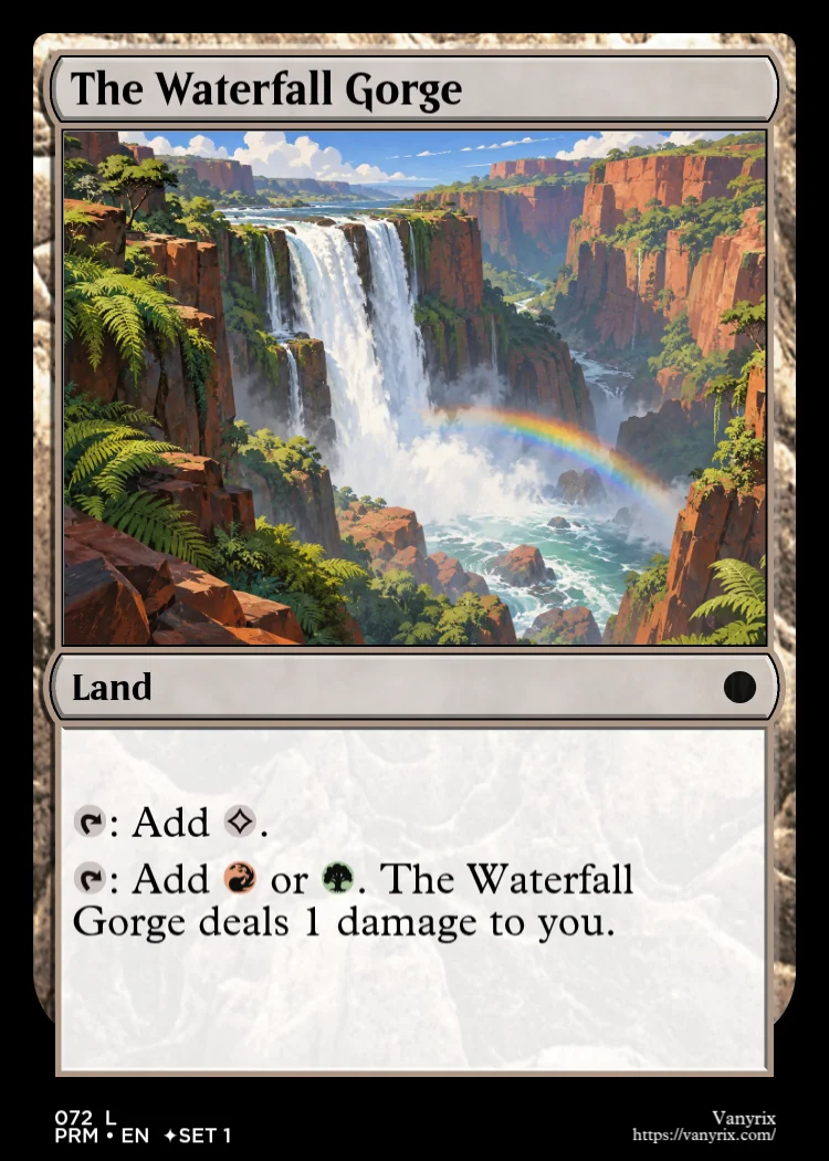 The Waterfall Gorge