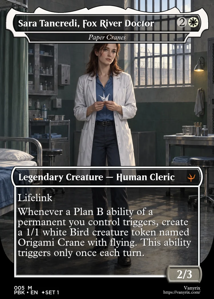 Sara Tancredi, Fox River Doctor