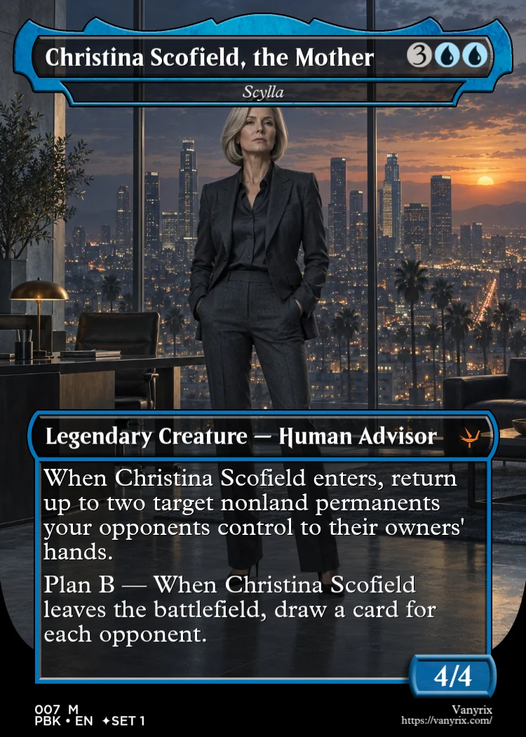 Christina Scofield, the Mother