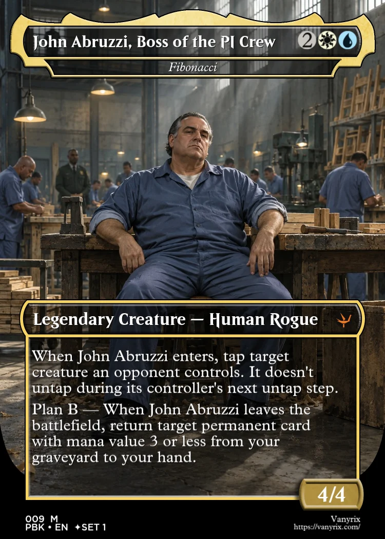 John Abruzzi, Boss of the PI Crew