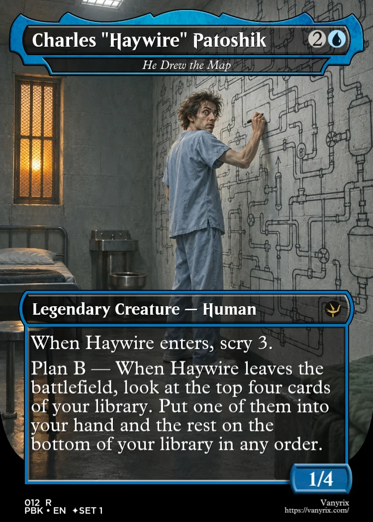 Charles "Haywire" Patoshik