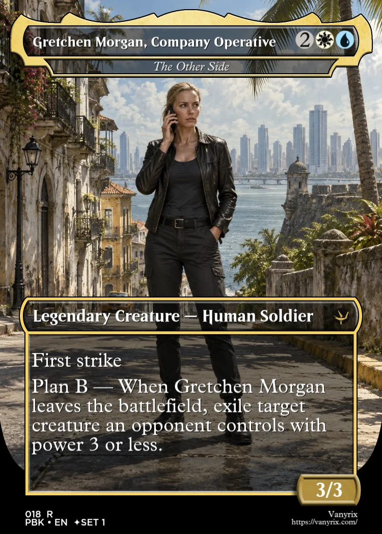 Gretchen Morgan, Company Operative