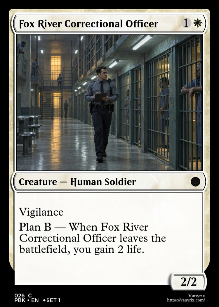 Fox River Correctional Officer