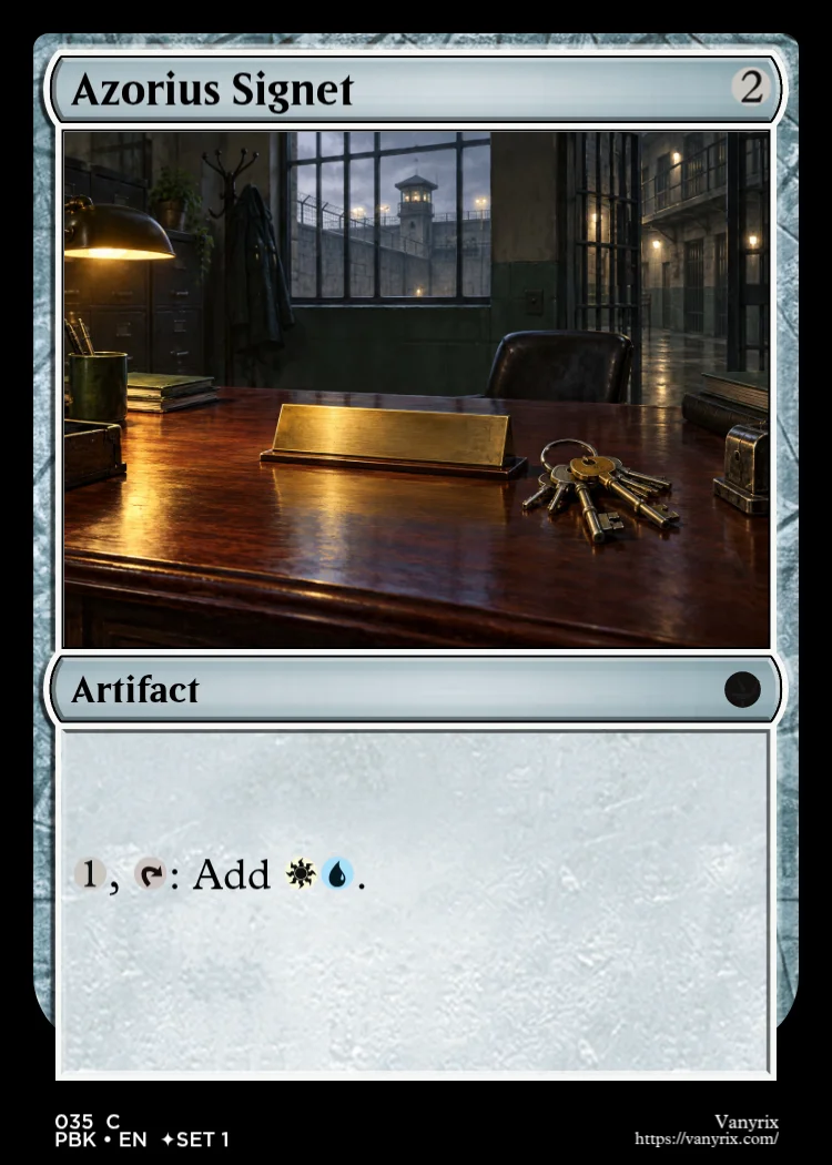 Azorius Signet