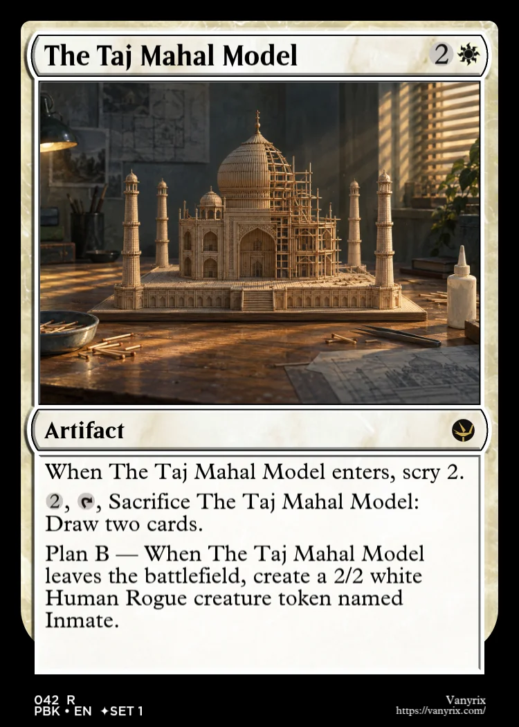 The Taj Mahal Model