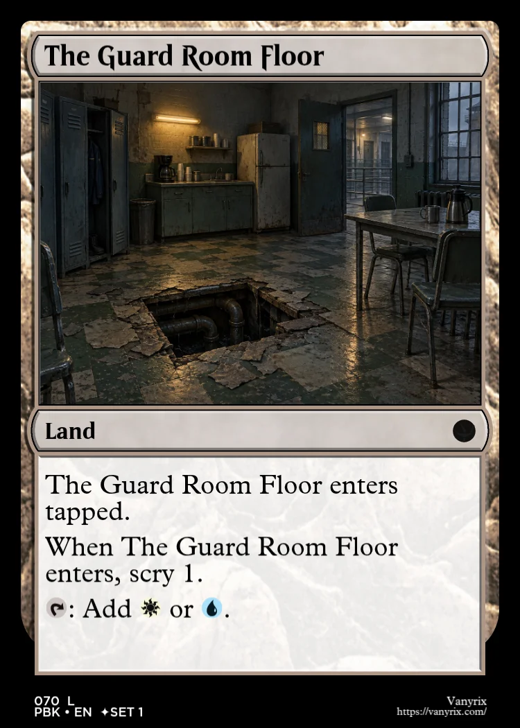 The Guard Room Floor