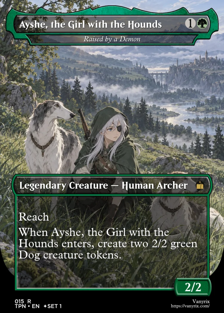 Ayshe, the Girl with the Hounds