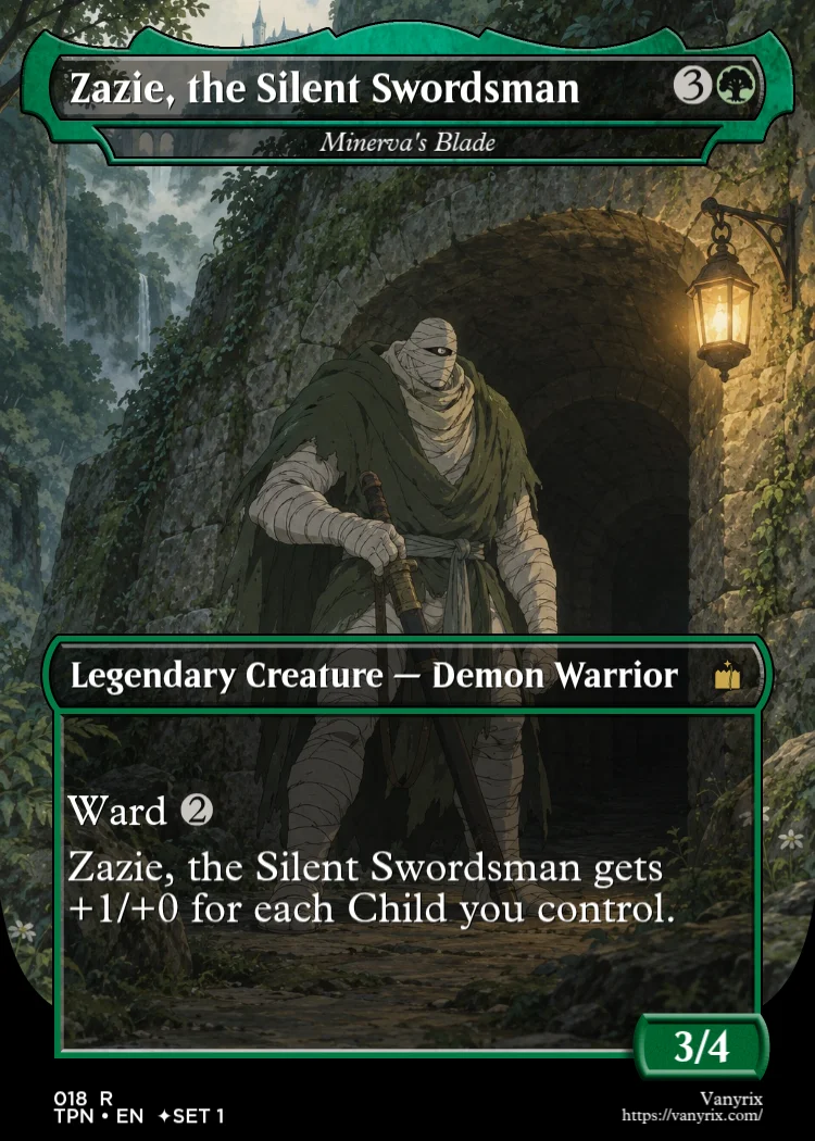 Zazie, the Silent Swordsman