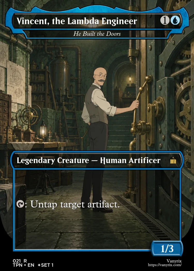 Vincent, the Lambda Engineer