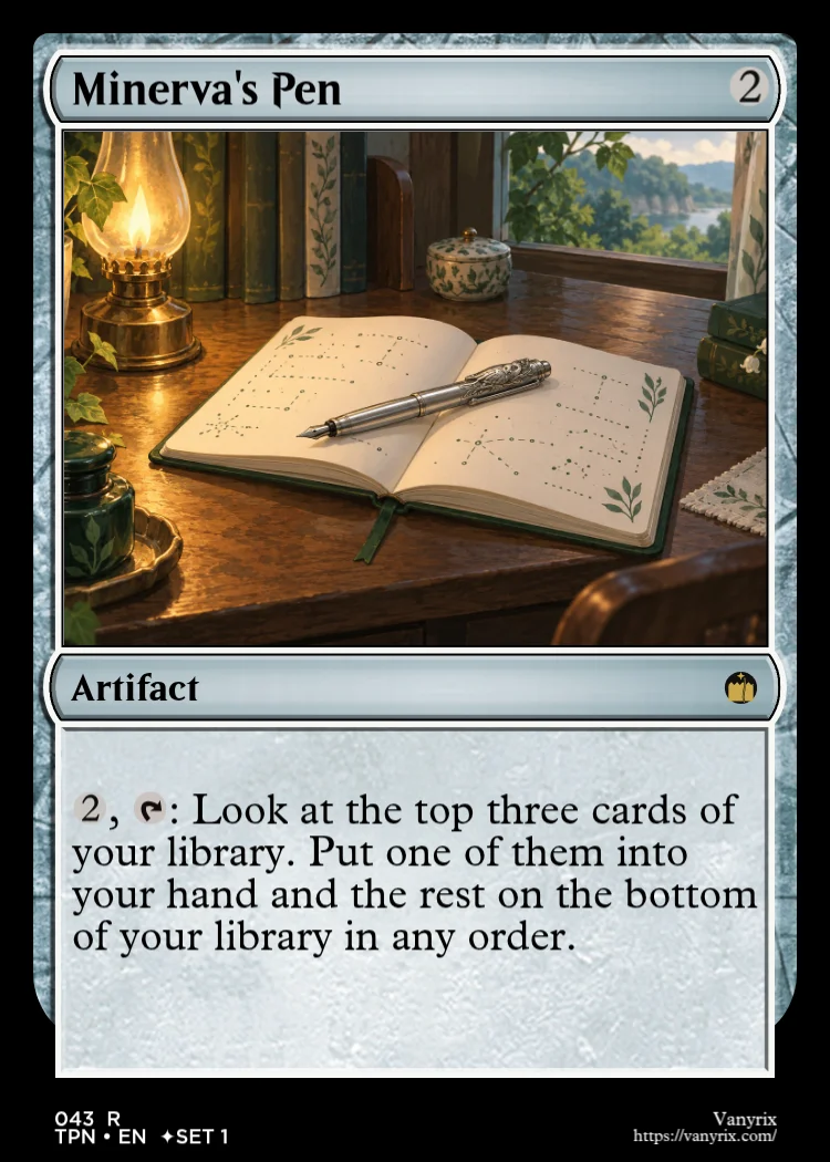 Minerva's Pen
