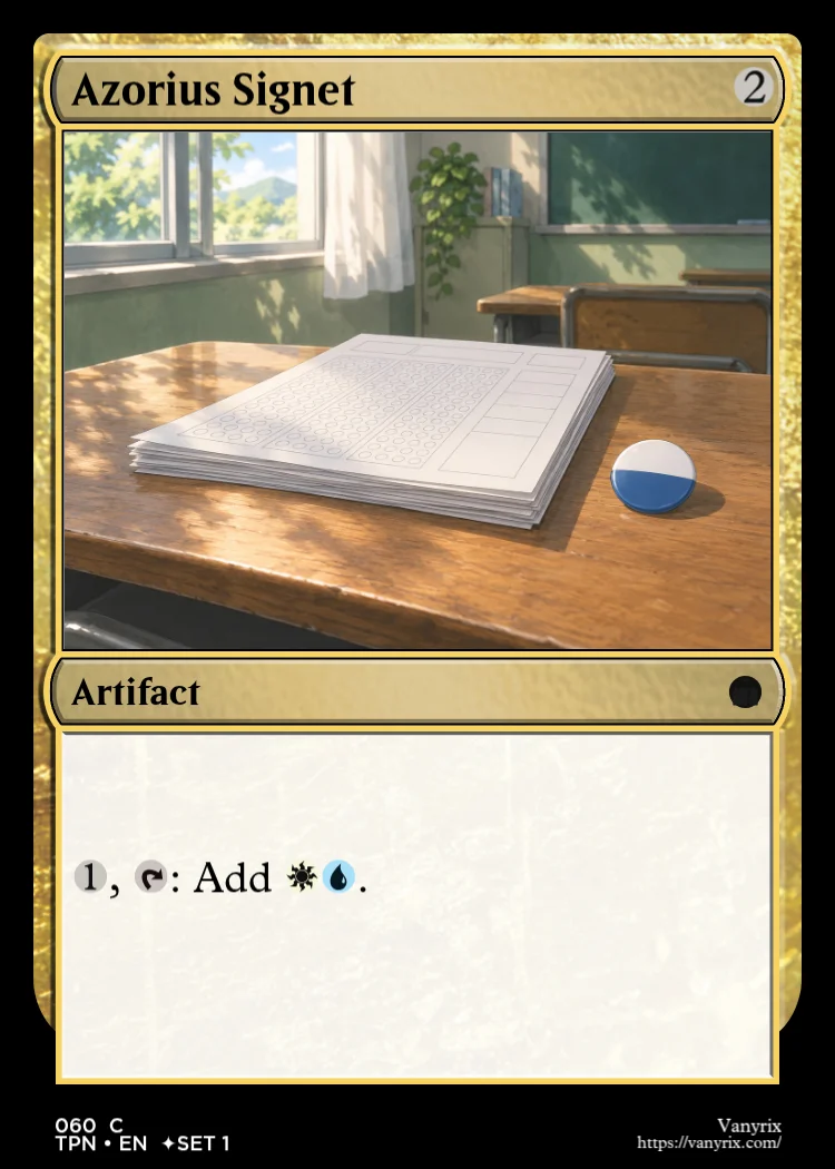 Azorius Signet
