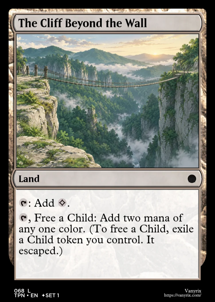 The Cliff Beyond the Wall