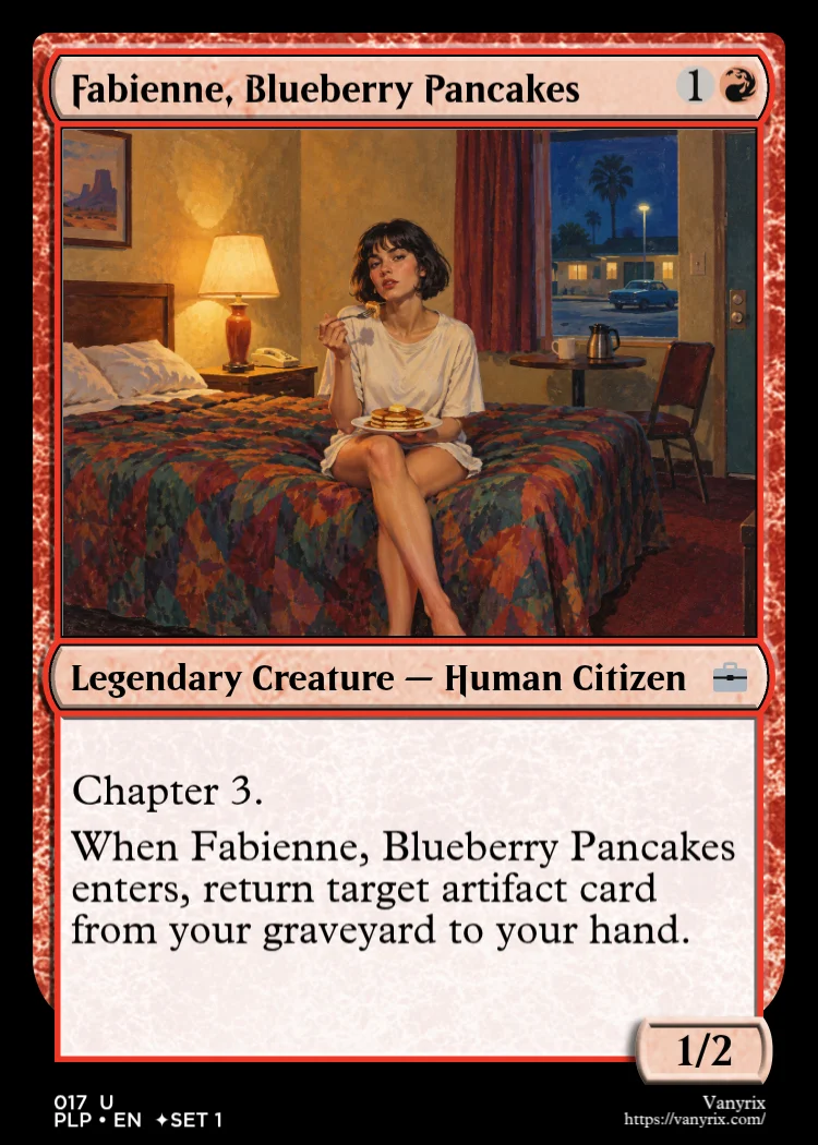 Fabienne, Blueberry Pancakes