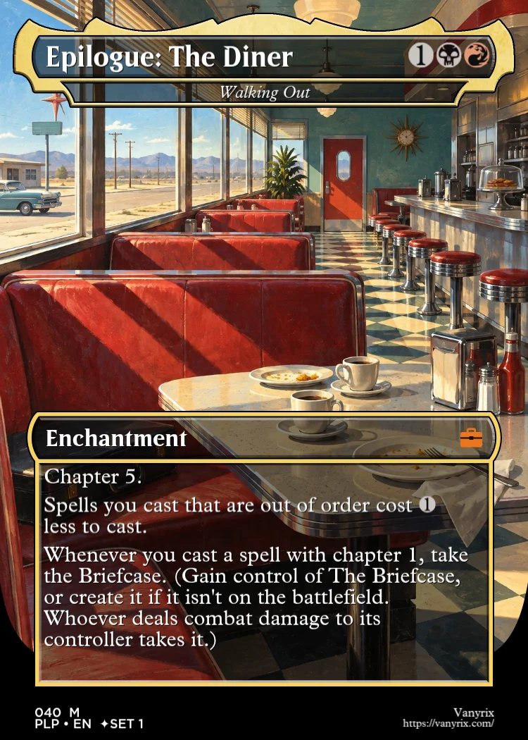 Epilogue: The Diner