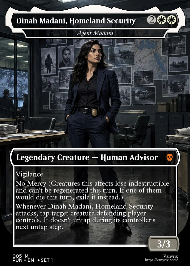 Dinah Madani, Homeland Security